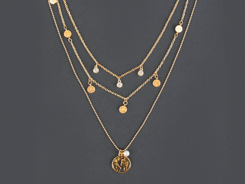Layering-Ketten Gold