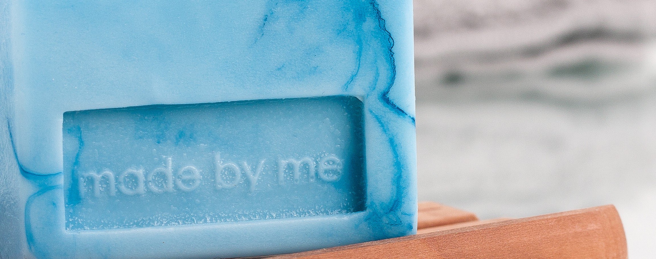 Marbled soap „Made by me“