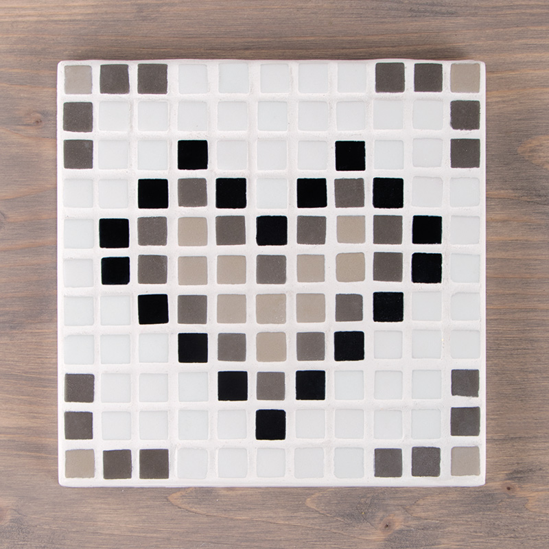 Mosaik Fliese Herz