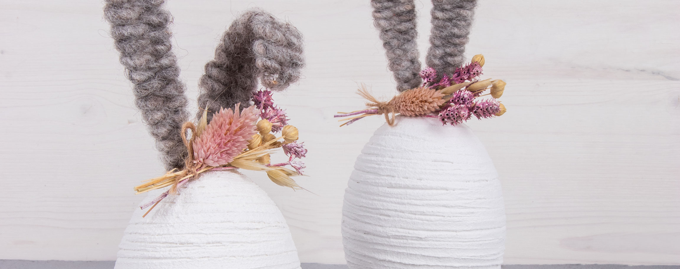 Easter bunny egg made from structural paste