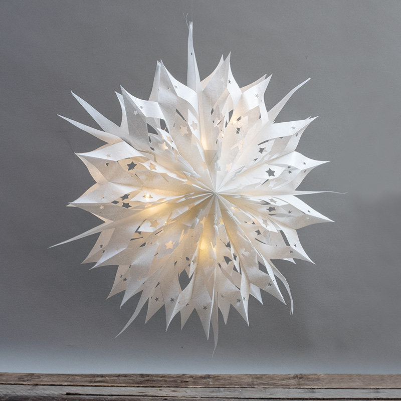 White paper star