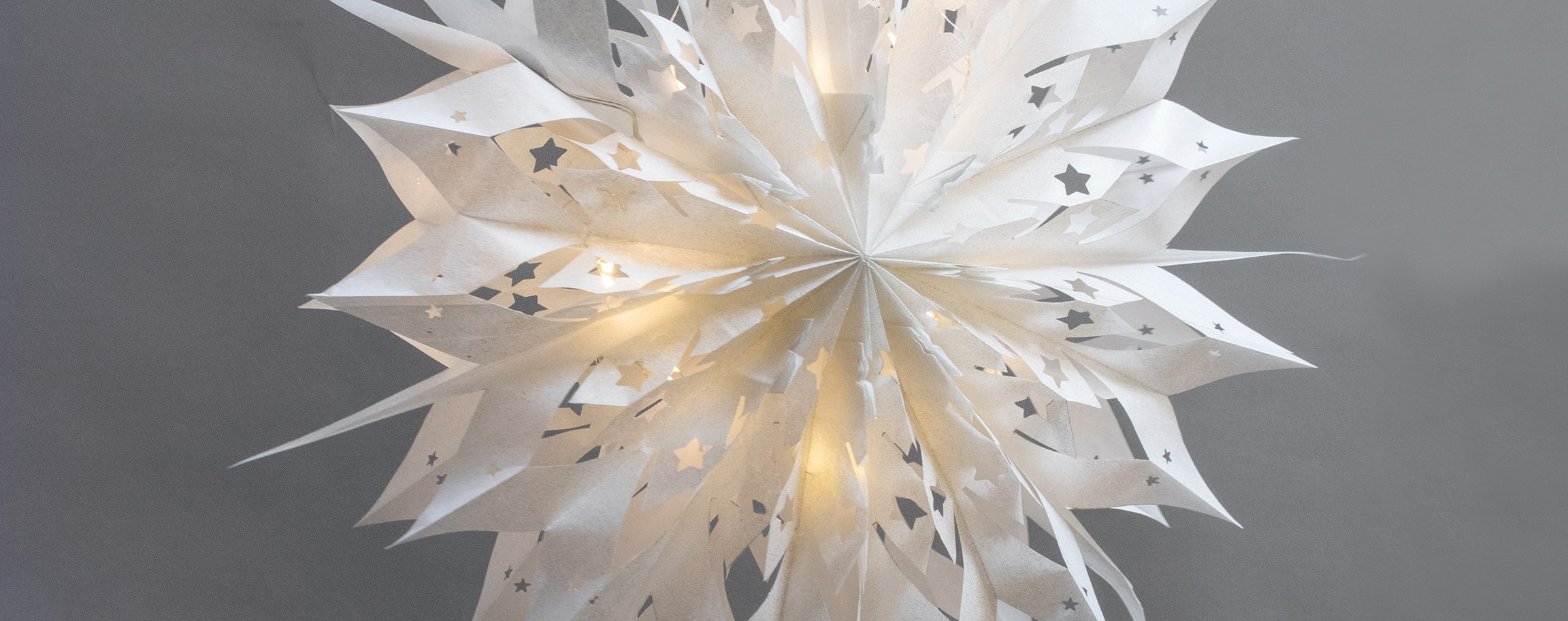 White paper star