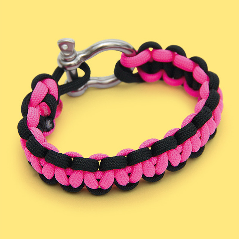 Paracord Armband mit Metallverschluss