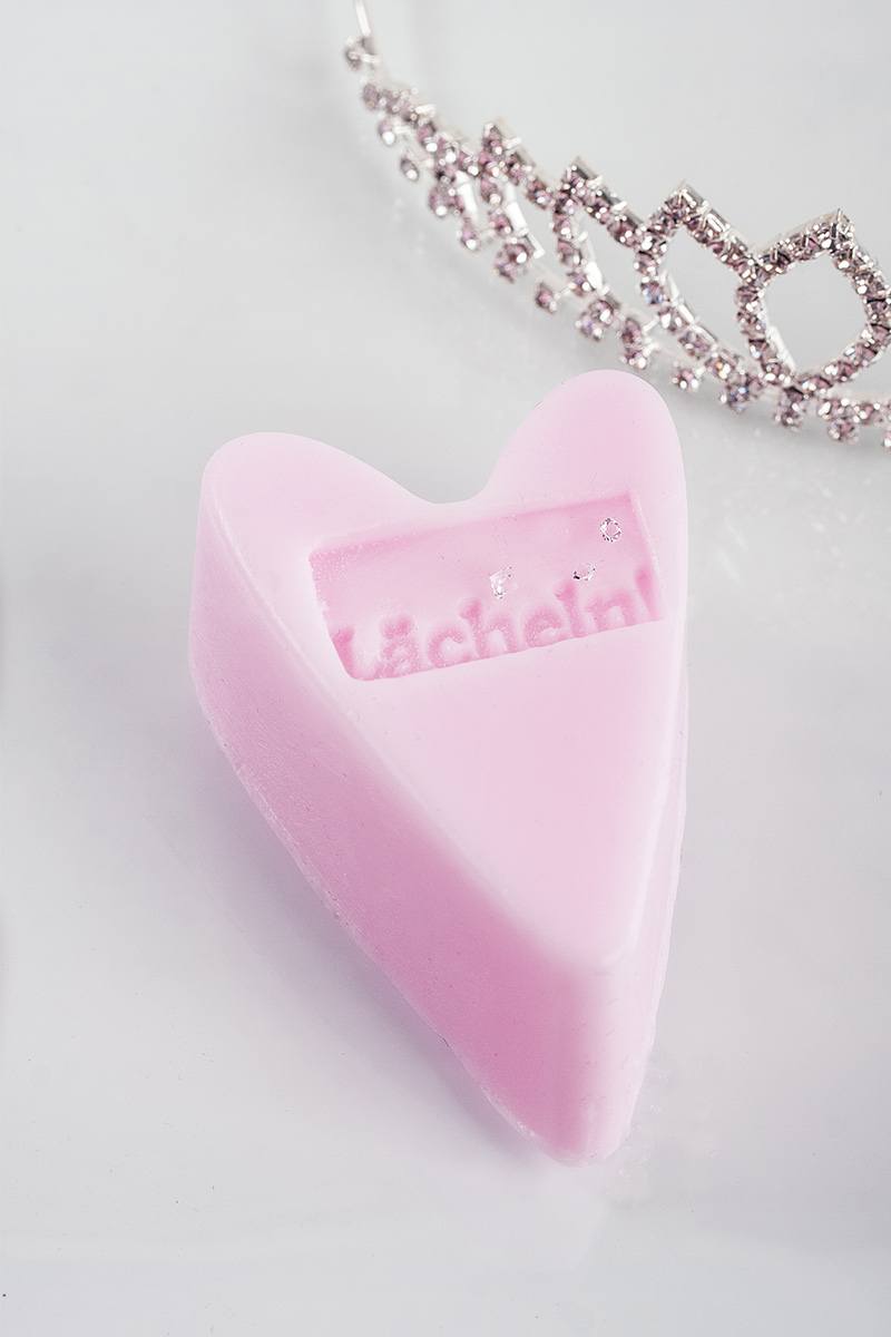 Pinkish soap „Smile!“