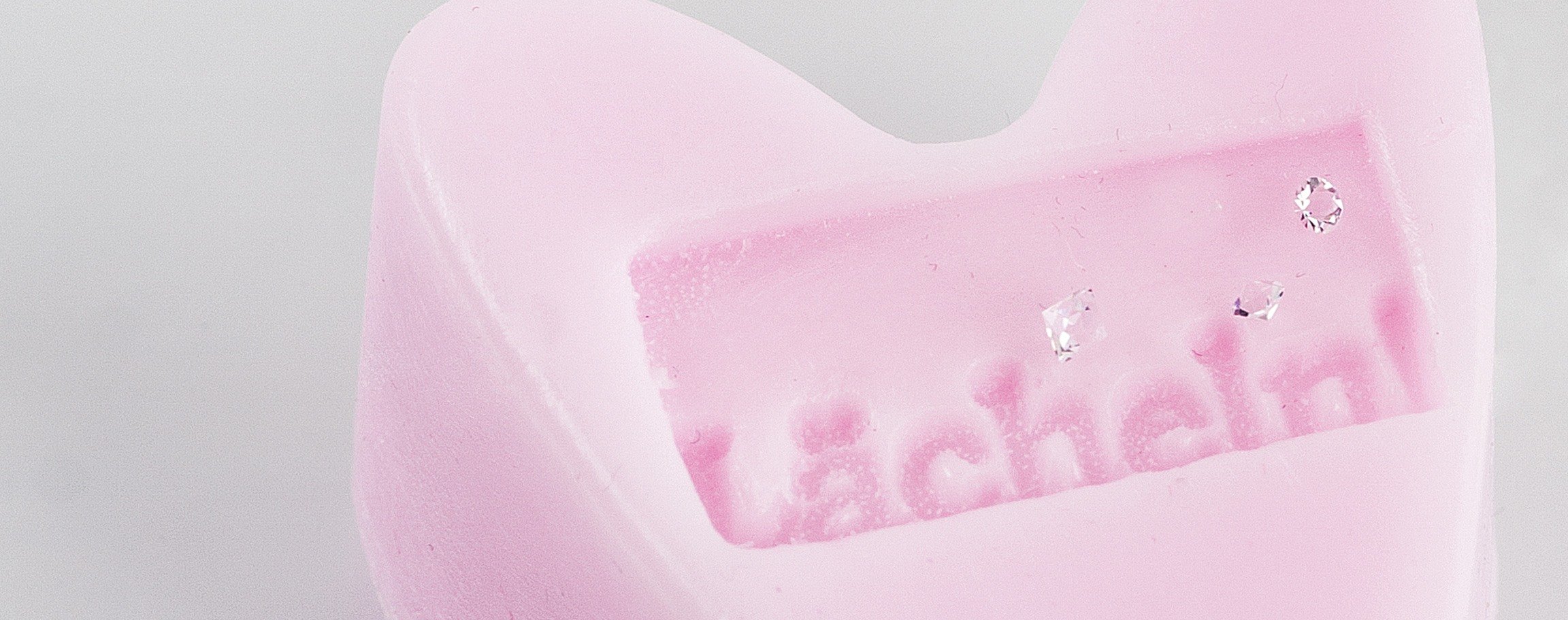 Pinkish soap „Smile!“