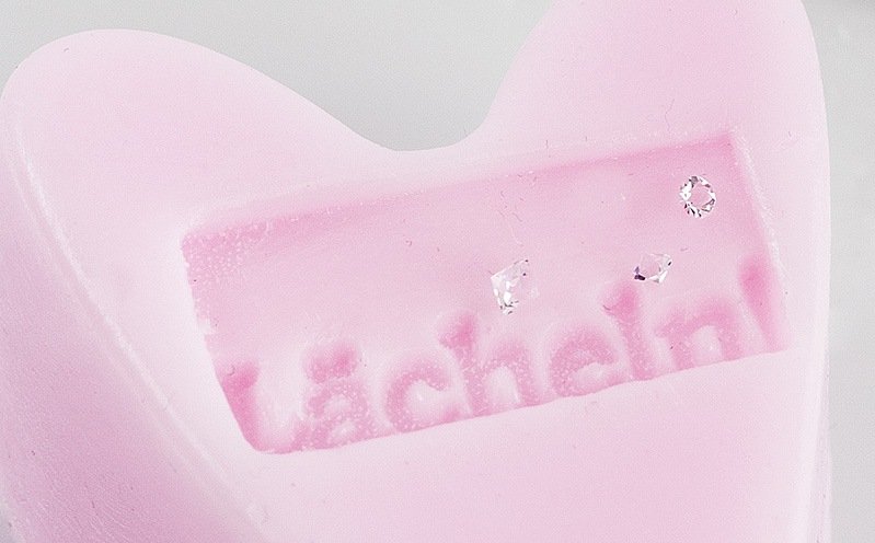 Pinkfarbene Seife 