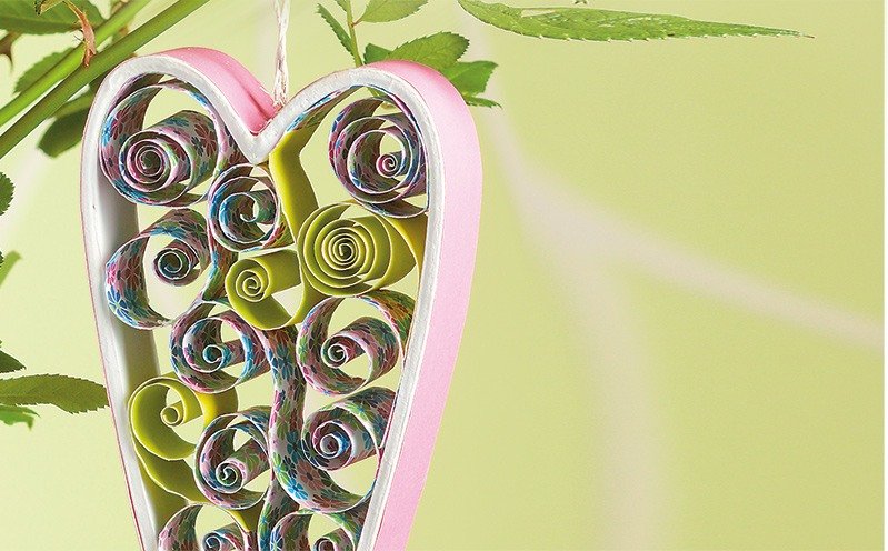 Quilling Herz