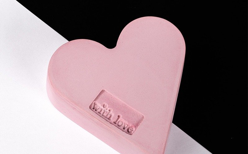 Raysin Herz rosa