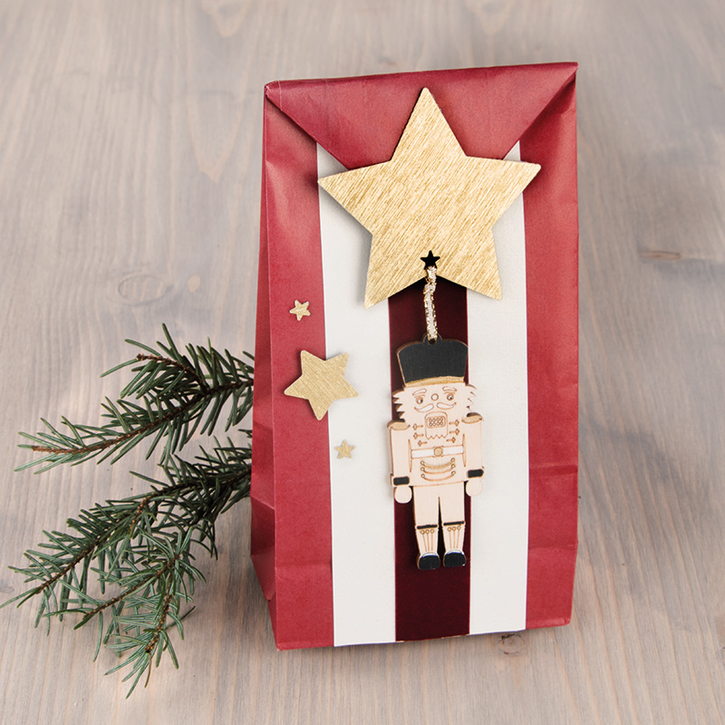 Rote Geschenktüte