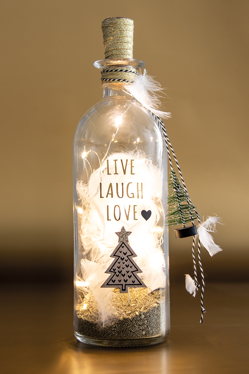 Shine-Bright glass bottle