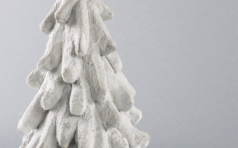 Tannenbaum (ca. 22 cm) aus Knetbeton