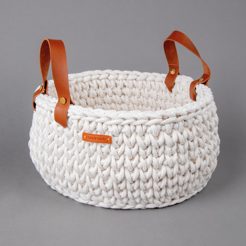Crochet utility basket, big