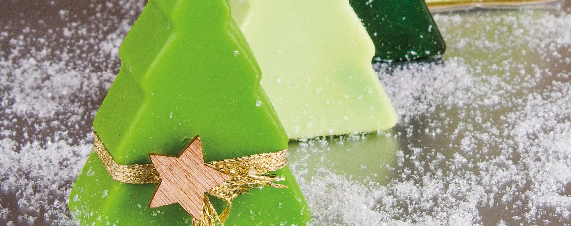 Various green fir trees